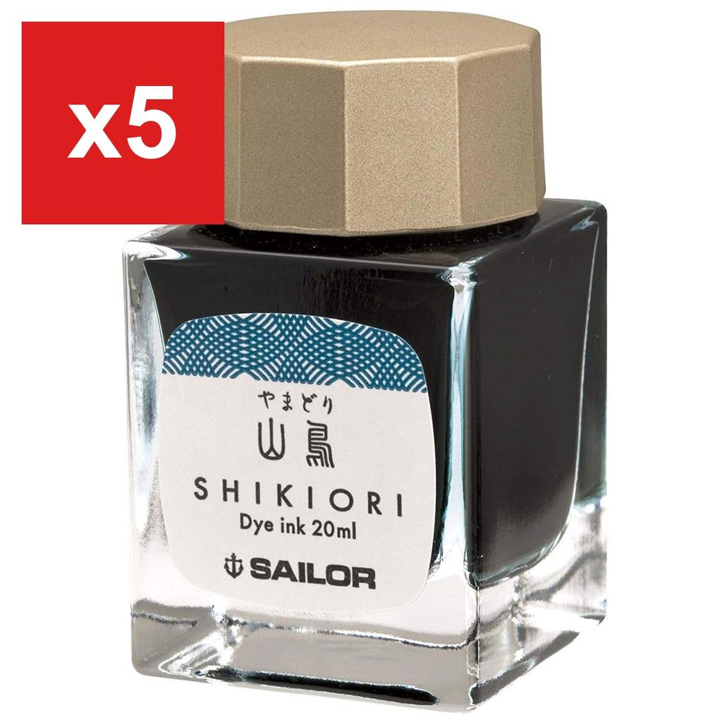 Sailor Fountain Pen Bottled Ink, Shikiori Izayoi No Yume Yamadori, 13-1008-207