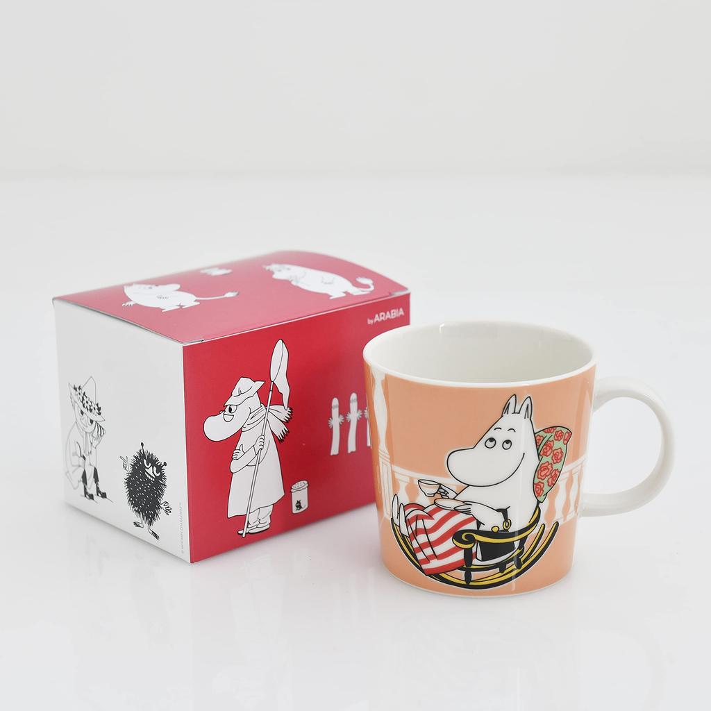 Arabia Moomin Mum Marmalade and Dishwasher Safe 1057212 Mug, 300ml, Microwave, Oven, (Officially Imported)