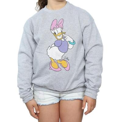 Girls Classic Daisy Duck Sweatshirt