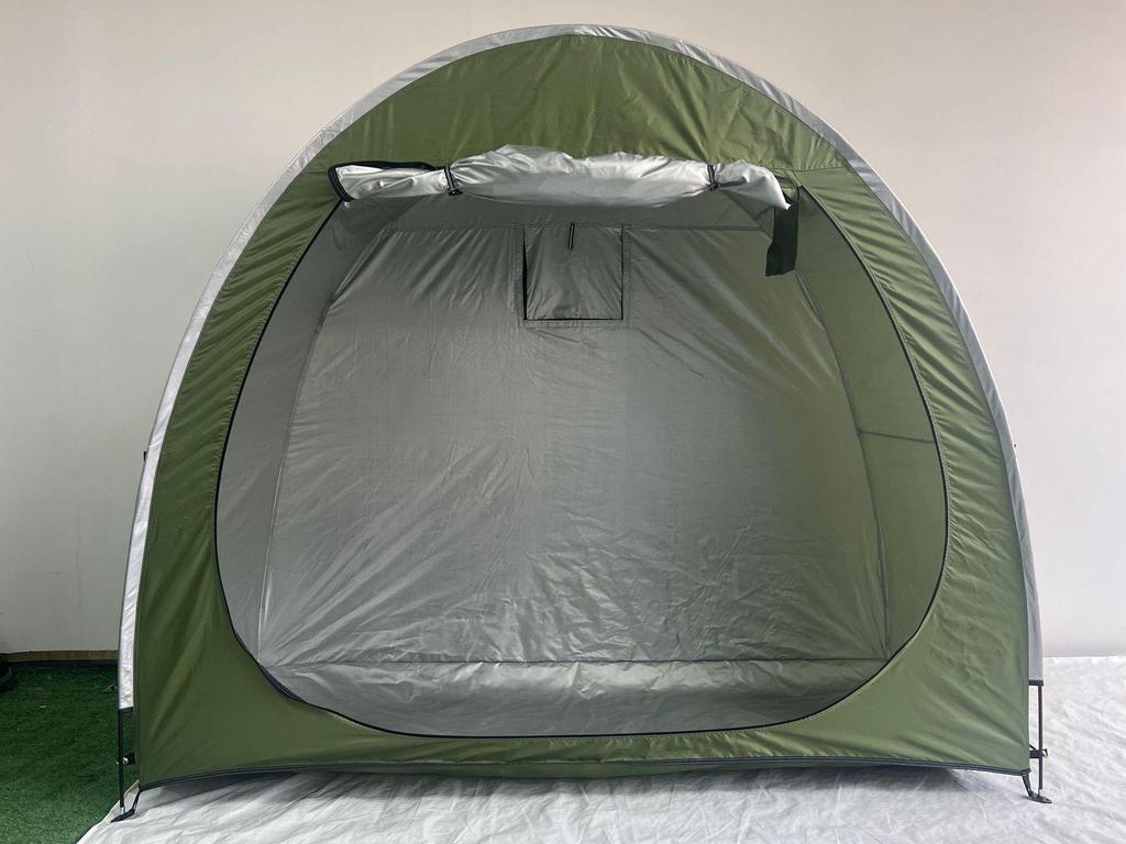 Large Outdoor Foldable Carport: Sunshade & Rainproof Canopy for Bicycles, Mountain Bikes, and Electric Vehicles.