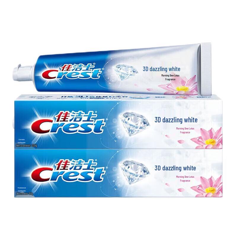 Crest 3D White Morning Dew & Lotus Scent Toothpaste