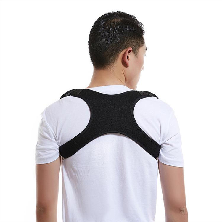 Unisex Breathable Back Posture Corrector for Adults - Comfortable Anti-Hunchback Design