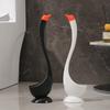 Swan Shape Toilet Plunger Cartoon Toilet Cleaning Brush Durable Toilet Brush Holder  Cleaning