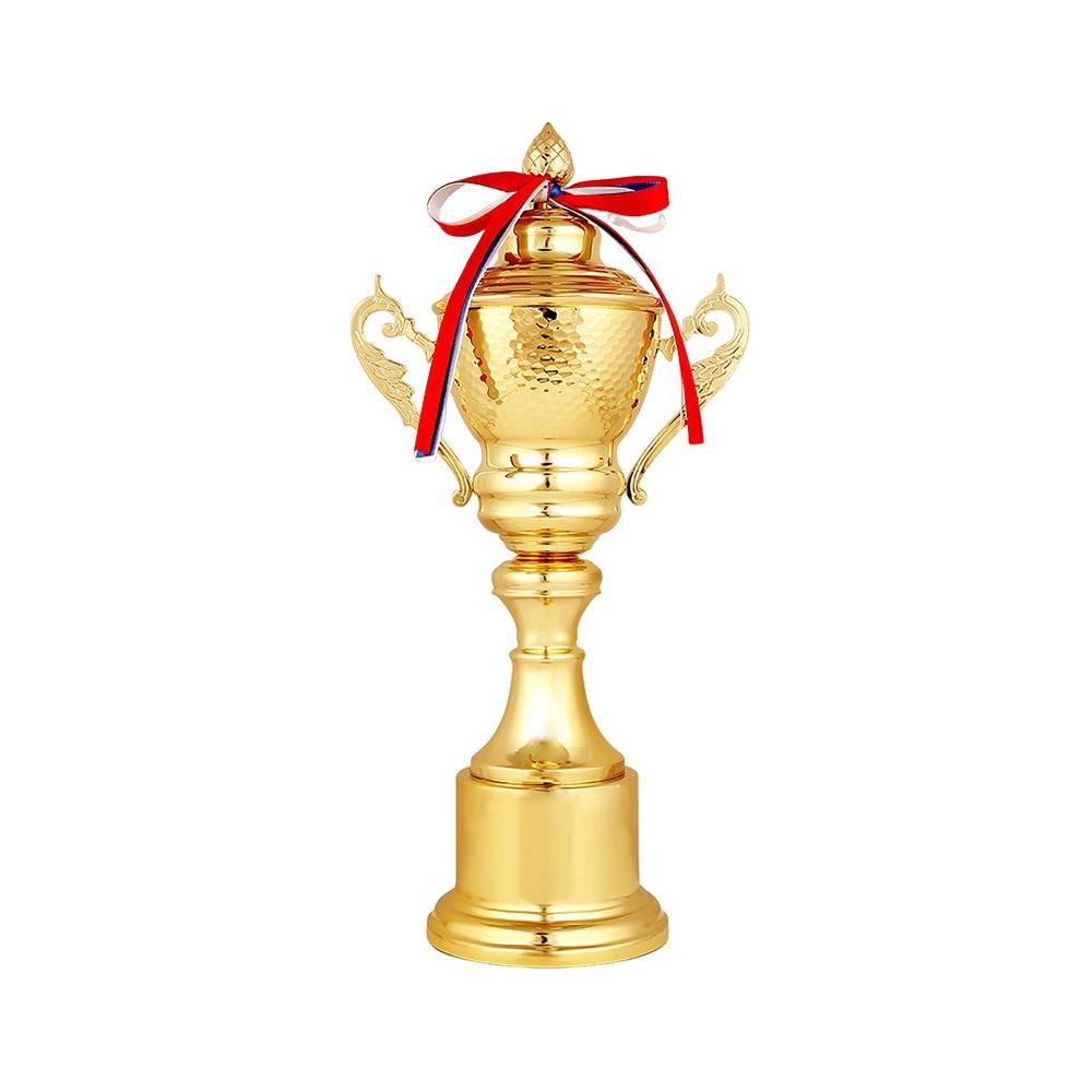 

Large Size Metal Trophy Metal Material Basketball Trophy High End Medal School Event 37CM