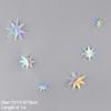 Laser Silver Paper Star Garland Banner Happy Birthday Party Decoration Girl Boy Baby Shower Wedding Christmas Wall Hanging Decor