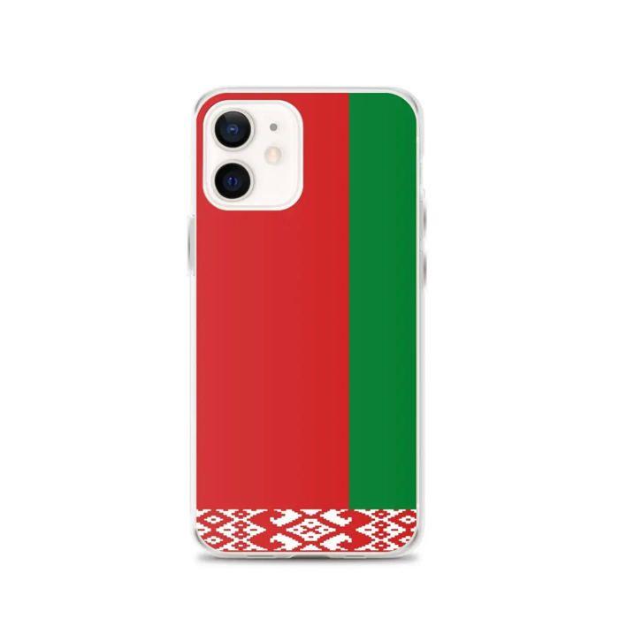 Coque Télephone Drapeau Biélorussie - iPhone 12