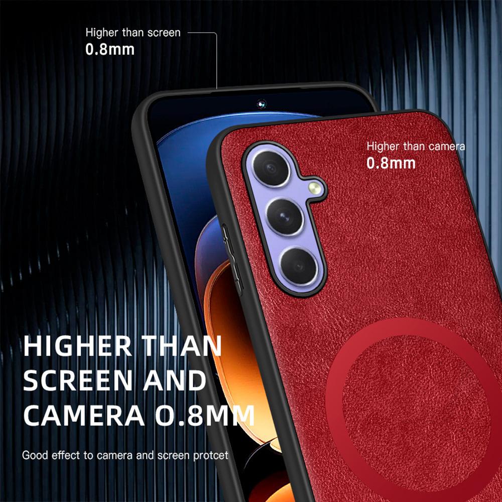 Magnetic Phone Case For Samsung Galaxy A55 A15 A25 A35 A54 A53 A52 A14 A24 A34 A33 A23 A36 A26 A16 A56 5G Classic Leather Cover