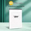 2025 Student Tear-Off Pad: B5 Blank Notebook & A4 Horizontal Line Memo Pad