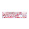 Silent Wired Chocolate Keyboard and Mouse Set for Laptops - Membrane Office Design for Girls