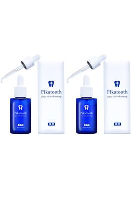 Aufhellende Zahnpasta Gel Medizinisch Pikatooth Teerentfernung Vergilbung Mundgeruch Mundpflege Heimaufhellung 30g Quasi-Arzneimittel (2 Flaschen)