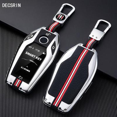 Alliage de Zinc Étui de Clé de Voiture Coque Fob Pour BMW G05 X5 G30 G12 G11 G32 G31 Série 5 7 I8 I12 I15 G01 X3 G02 G07 Accessoires de Voiture