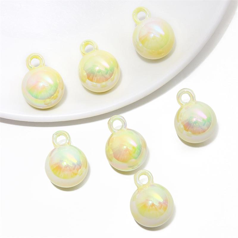 Acrylperlen Bunte Hängeperlen für DIY-Schmuck 5/10 Stück