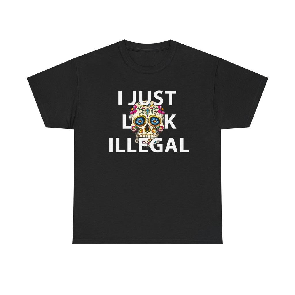 I Just Look Illegal Motorcycle Graphic Tee | T-Shirt