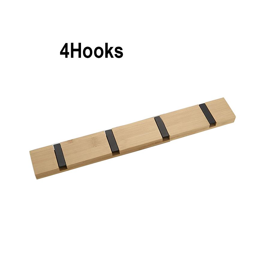 

Wall Hanging Bamboo Key Hanger Holder Wall Organizer Rectangle Key Rack Hooks Coat Hooks Home Decoration Coat Hanger