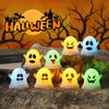 Halloween Cute Expression Ghost Lamp LED Candle Light Venue Decoration Props Pumpkin Night Light Decorative Ornaments