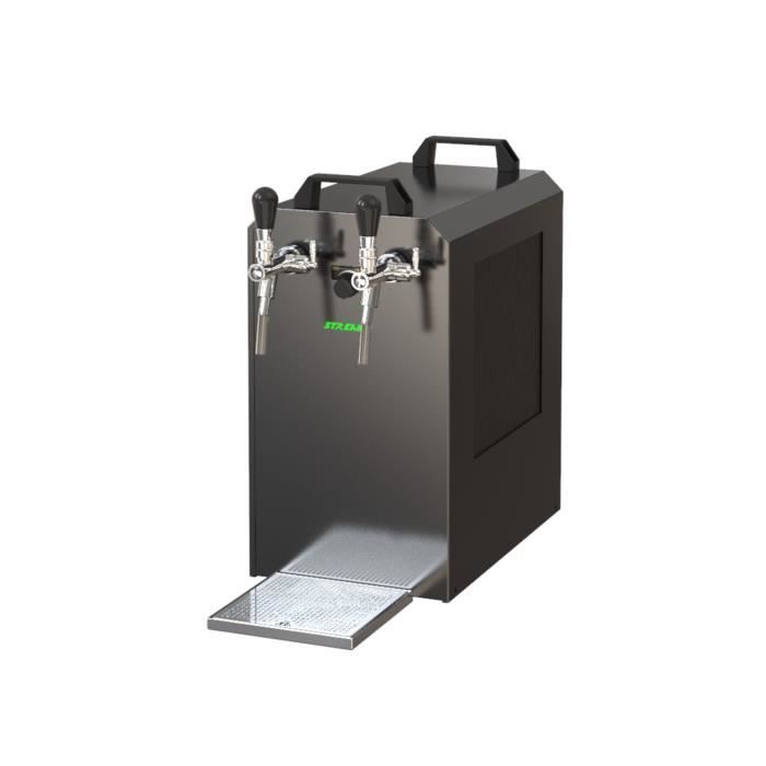 Tireuse à bière - ICH-ZAPFE.DE - STREAM 80K - Pompe à bière 2 lignes - 90 l/h - Panier triangulaire