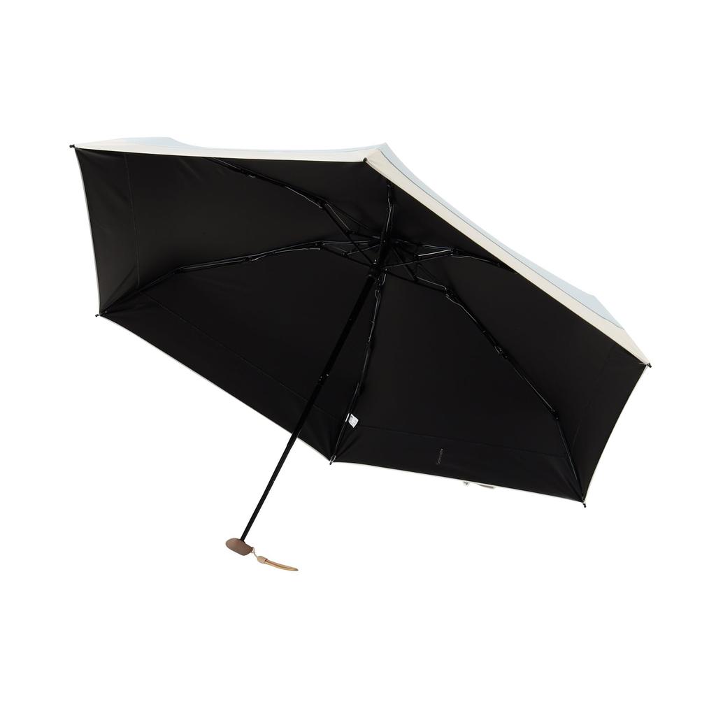 Francfranc Folding Light Blue and Rain with and Absorbent Pouch Umbrella, 50cm, (Sun Umbrella), Light-Blocking
