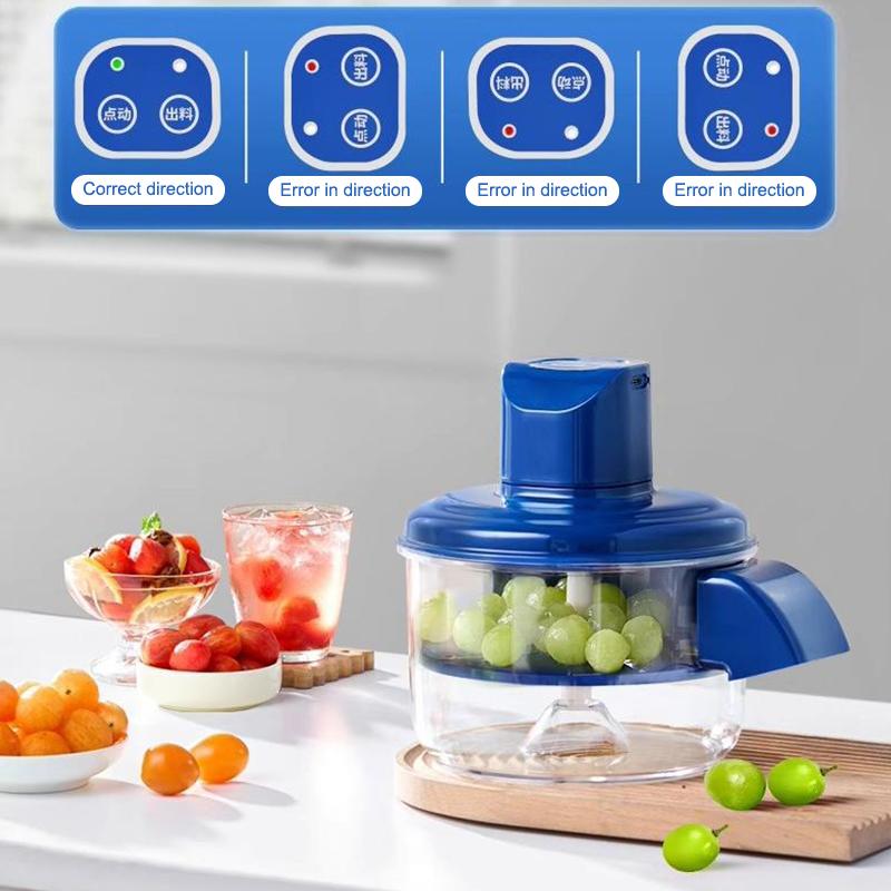 Electric Grape Peeling Machine, Automatic Small Fruit Garlic Peeler Machine Cherry Tomato Garlics Peeler Skin Remover Tool