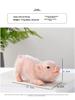 Silicone Animal Baby Bottle Set: Handmade Pig Outfit with Decompression Toy Model