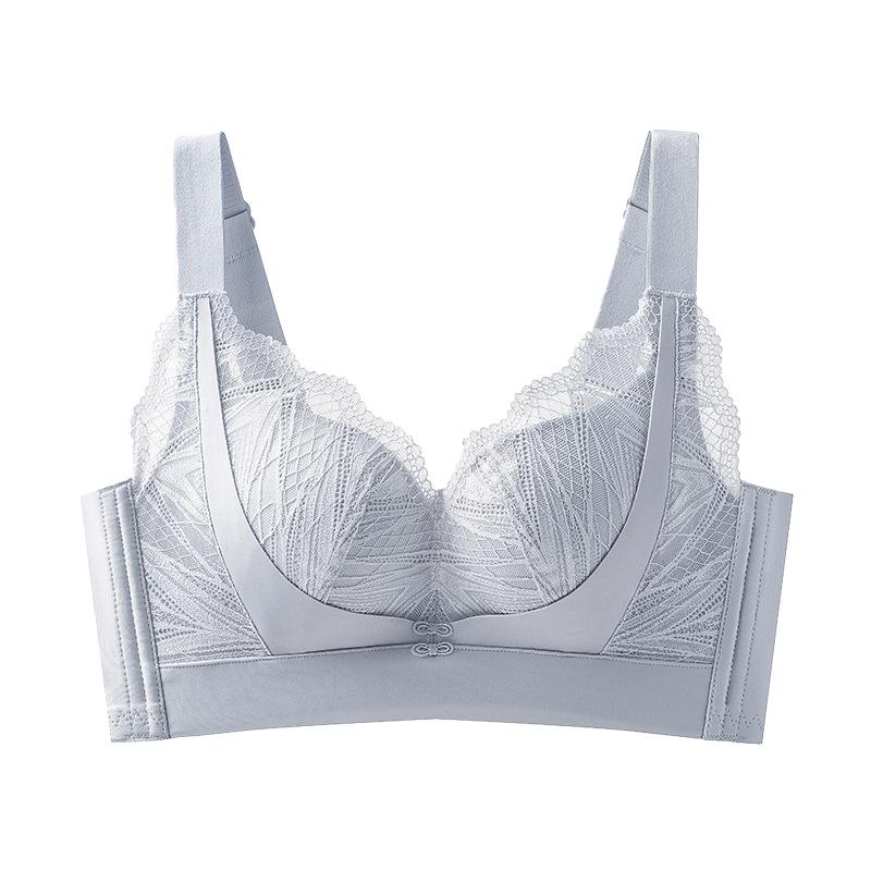 

Регулируемый кружевной бюстгальтер пуш-ап минимайзер большого размера - Дышащее, предотвращающее провисание белье 42/95CD