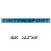 TRITONSPORT ABS Letter Car Stickers Label for Mitsubishi TRITON SPORT Body with Modified Accessories Decoration Suitcase Sticker