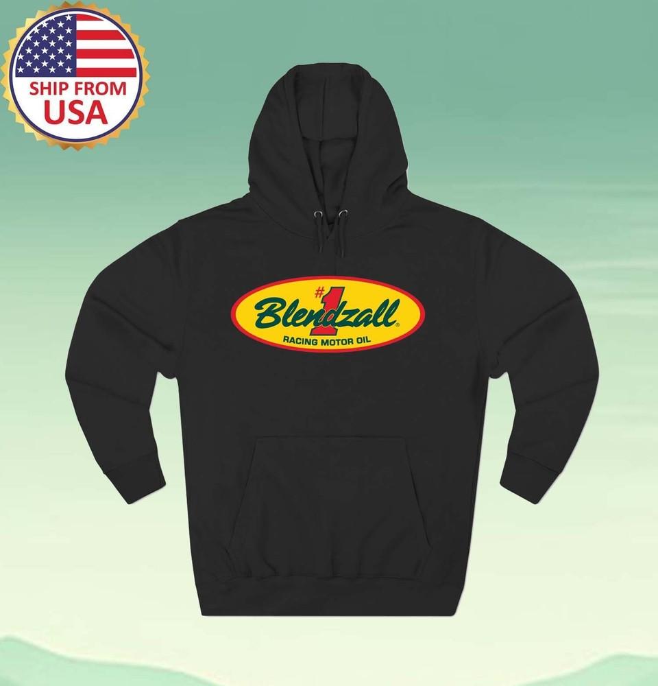 BLENDZALL RACING MOTOR OIL Men#039;s Black Size S to 3XL Unisex T-Shirt S