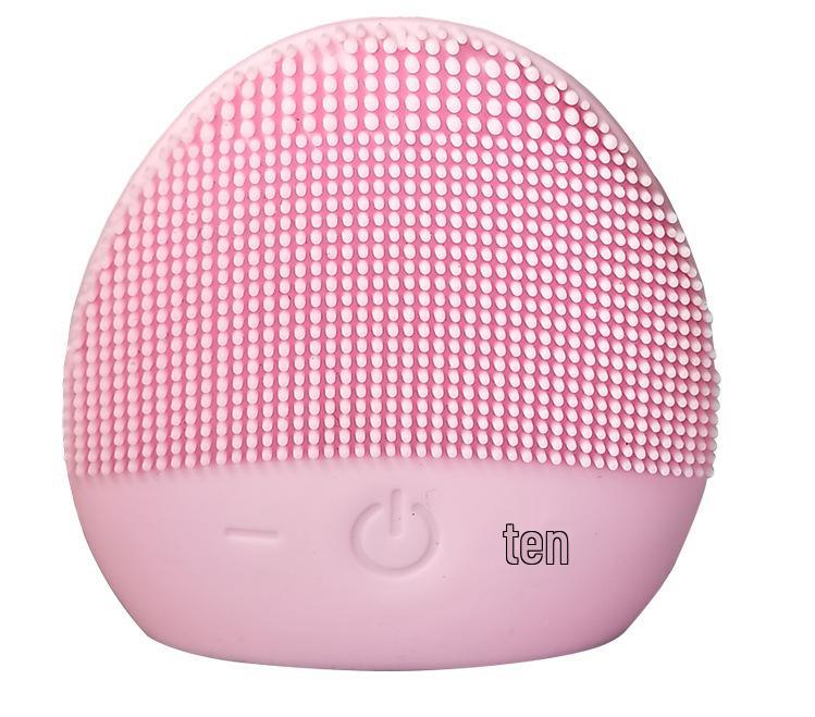 Waterproof Electric Silicone Facial Cleanser Brush - Pore Cleaner & Makeup Remover