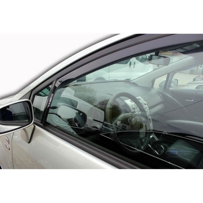 Heko Deflecteurs d'air Pour Toyota Corolla Verso (2004-2009) 4 pcs