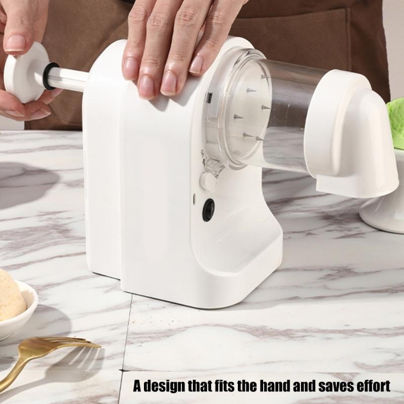 Ice Shaving Machine With Detachable Parts 420 Stainless Steel Blade Dishwasher Safe Ice Crusher For Dessert