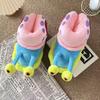 Snail Slippers Comfortable Velvet House Shoes with Closed Heels (Unisex)