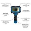 Caméra d'inspection Bosch Professional GIC 12V-4-23 C, à piles - 0601241500