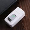Inline on/Off White Push Button Switch Plastic Square Light Switch Convenient Wiring Switch Table Led Lights