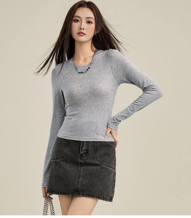 Little Milk Tencel Merinoull Langermet Undertrøye - Vår 2025 Kolleksjon