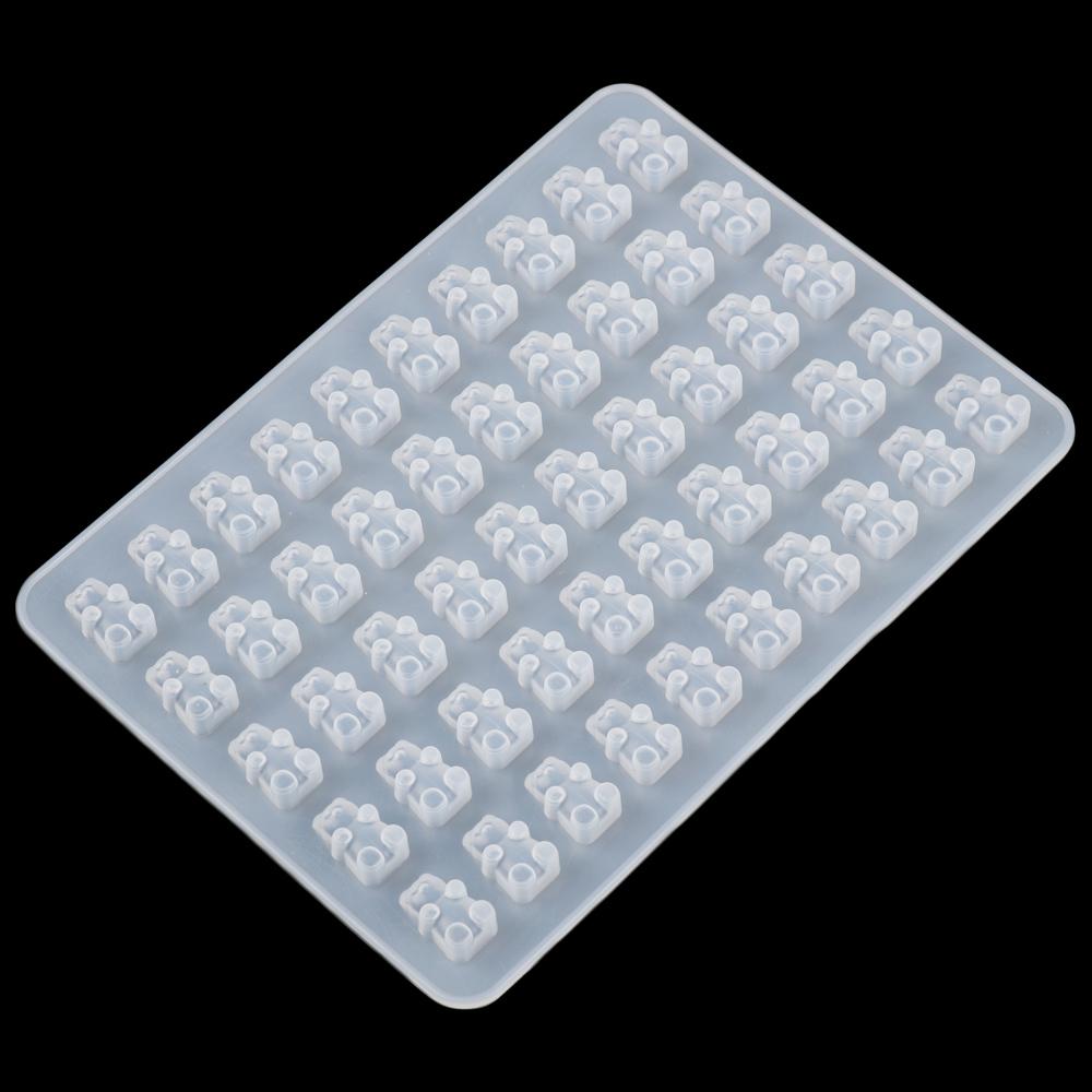 Keychain Making Home Decoration DIY Bear Silicone Molds Resin Mould Epoxy Crystal Glue