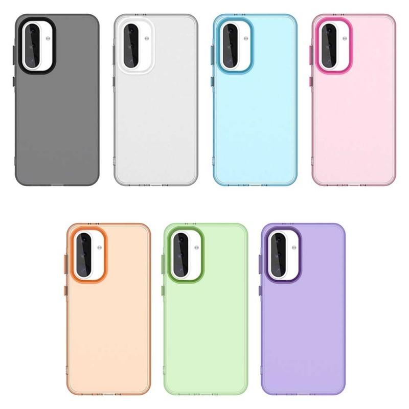 For Samsung A56 Case Cover Samsung Galaxy A56 Capas Shockproof Phone Back Colour Bumper Frosted Matte Clear Fundas Samsung A56