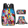 Digital Circus Children'S School Bag The Amazing Digital Circus Student Backpack Three-Piece Set