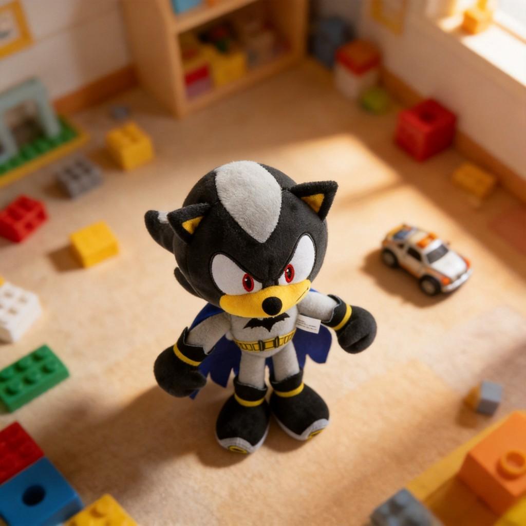 Sonic Super League Stuffed Animal With Short Plush For Playroom Decor And Gifts