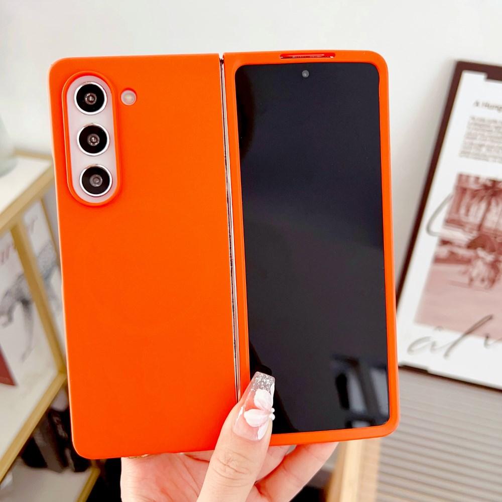 

Чехол Magsafe для Samsung Galaxy Z Fold 5 4 3 2, магнитный чехол с беспроводной зарядкой, ультратонкая матовая противоударная жесткая обложка, аксессуары For Z Fold 6 оранжевый