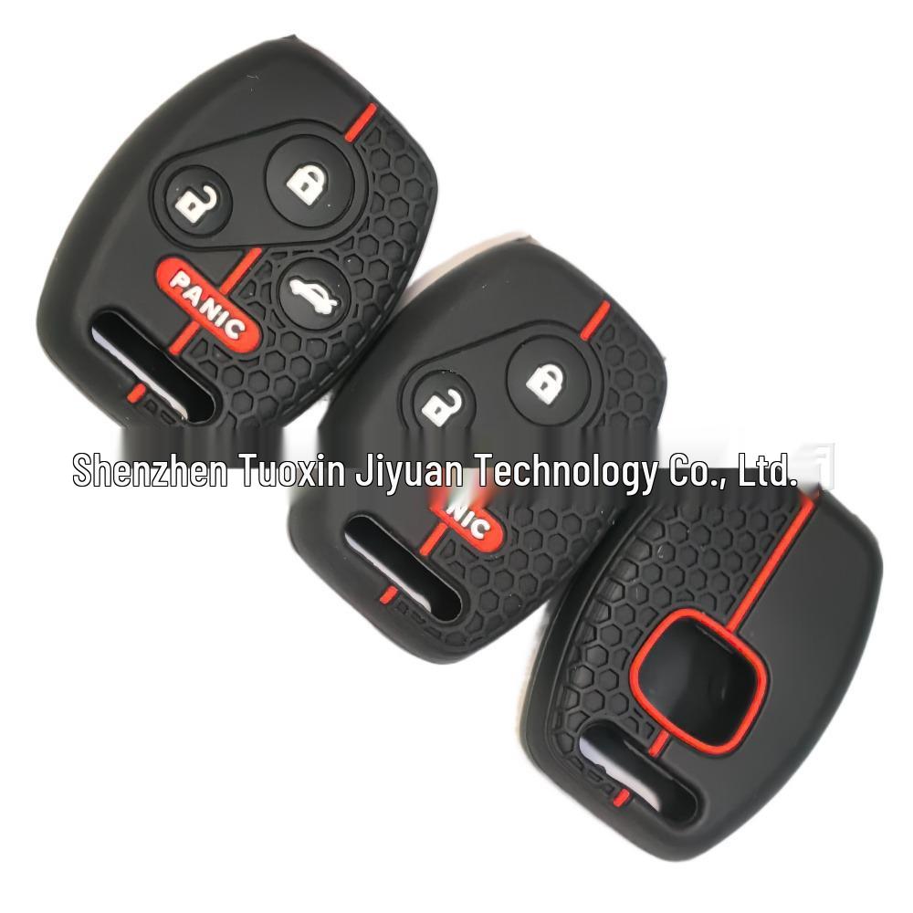 Silicone Key Cover for Honda Accord 7/8 Gen, Fit, CRV, Civic 2+1/3+1 Button