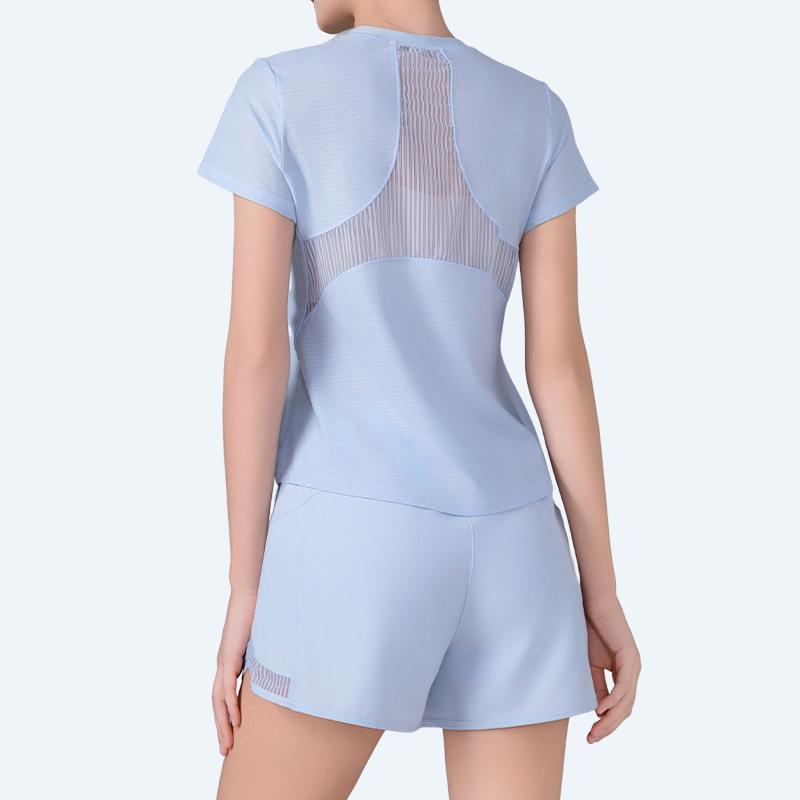 Women's Summer Quick-Dry Yoga and Gym Sportswear Set with Pockets