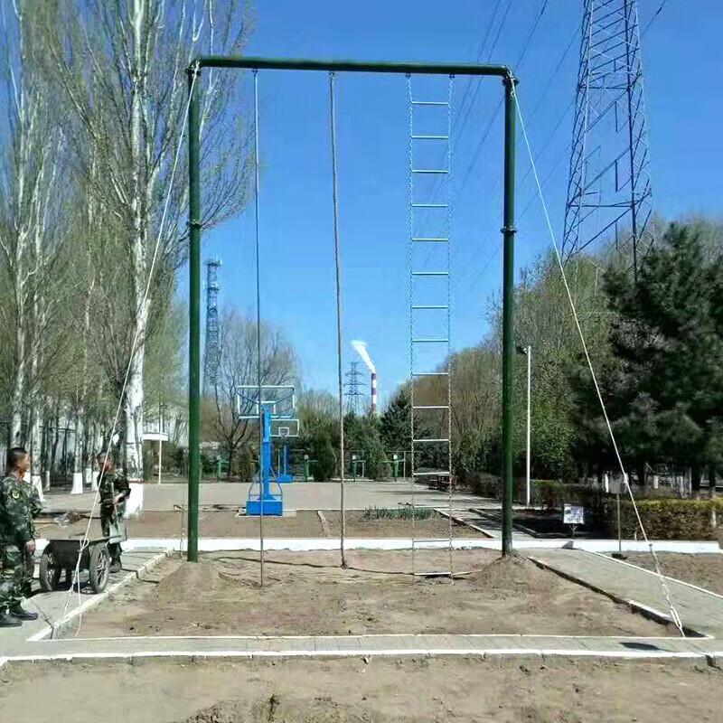 Outdoor Heavy-Duty Rope Climbing Training Frame