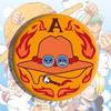 Badge Anime Japanese Cartoon Pin Metal Enamel Brooch Cosplay Accessories Luffy Zoro Nami Chopper Sanji Collection