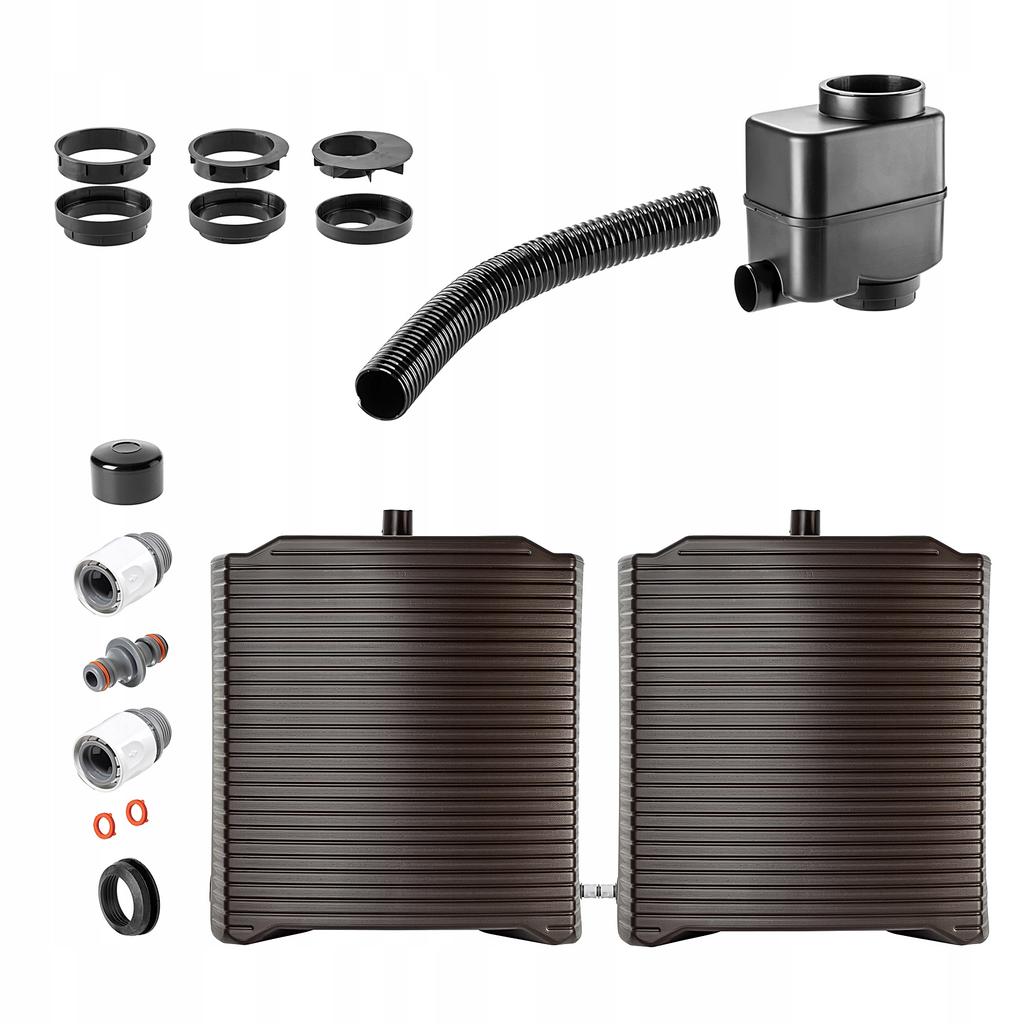 KADAX Ensemble de conteneurs pour réservoirs d'eau de pluie