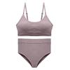 CINOON Débardeur sans couture, ensemble de soutiens-gorge, sous-vêtements féminins, soutien-gorge sans fil, haut court, taille haute, sous-vêtements, Bralette douce, Lingerie
