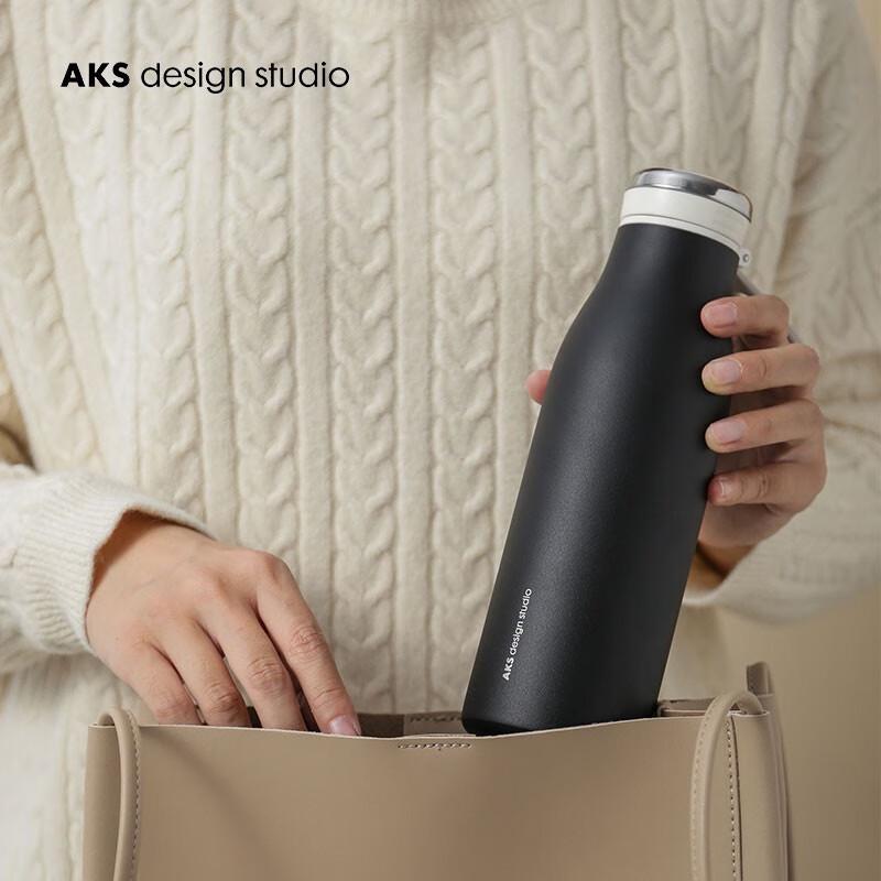 AKS 304 Stainless Steel Insulated Pop-up Lid Water Bottle