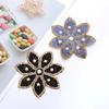 Sparkling Rhinestone Sequin Patch Flowers Star Iron On Ironing Stickers Crystal Applique For Jeans Dress Clothing Decoration Diy