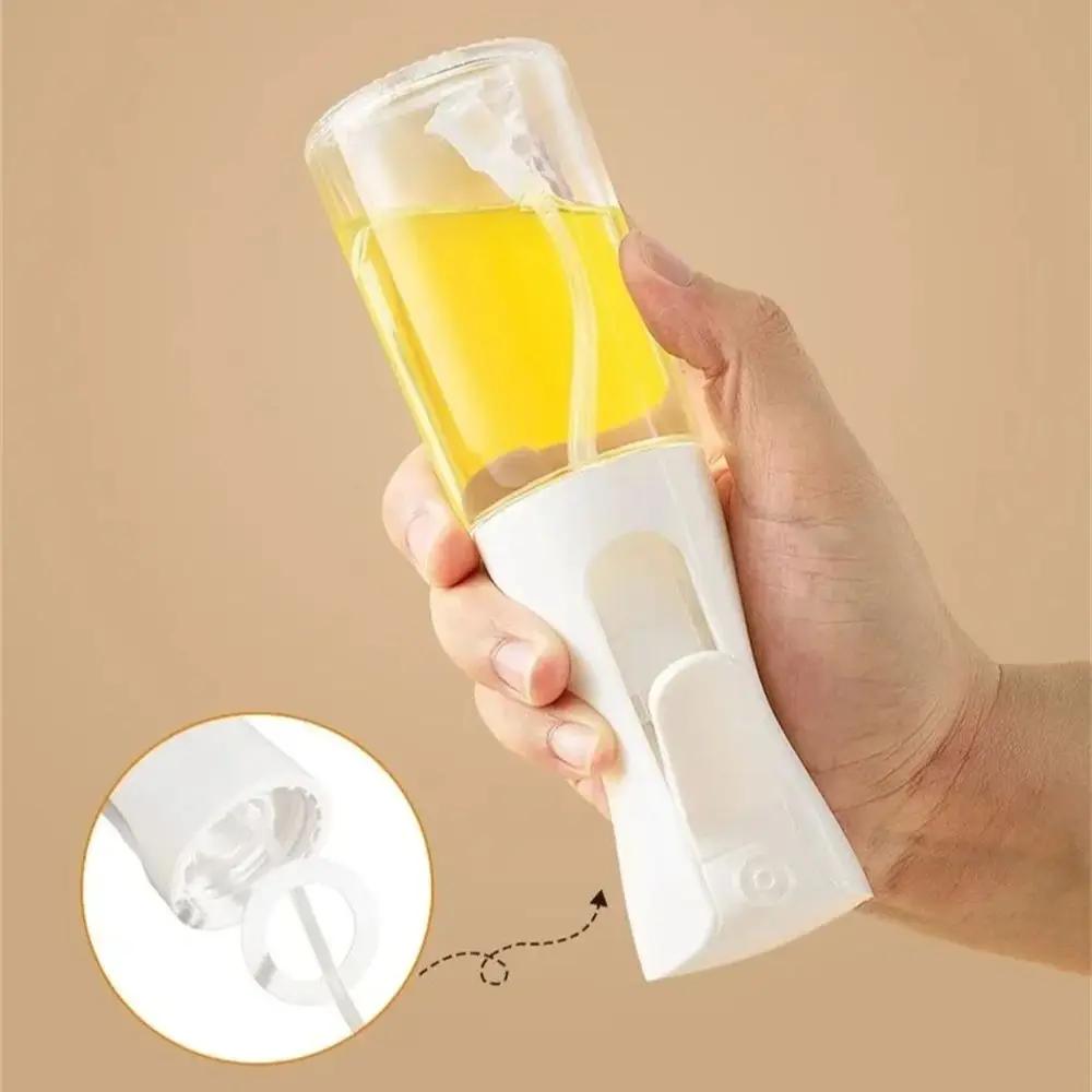300ml Oil Dispenser Container Oils Spray Oil Distributor Kitchen Gadgets Spray Bottle Fuel Injector Tools Kitchen Accessories