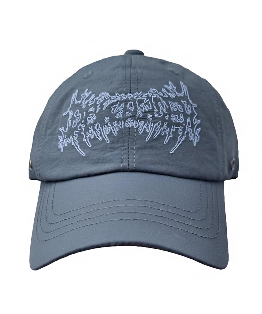 DBKILLER Dbkiller Embroidered Logo Parachute Cap - Charcoal