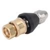 Pressure Sewer Jetter Nozzle G1/4 Sewer Pipe Cleaning Nozzle Stainless Steel Durable G3/8 Female Thread  Pipe Washing Nozzle