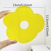 1pc-Transparent   Cup Mat Acrylic Flower Shaped Tableware Decor Coaster Table Heat R Esistant Mat Practical Placemat